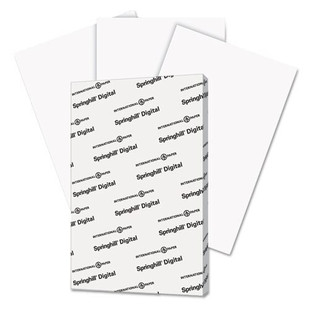Digital Index White Card Stock, 92 Bright, 110lb, 11 X 17, White, 250/pack