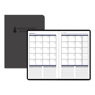 Productivity And Goal Non-dated Planner, 9 1/4 X 6 1/4, Blue