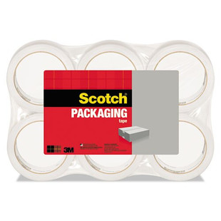 3350 General Purpose Packaging Tape, 3" Core, 1.88" X 109 Yds, Clear, 6/pack