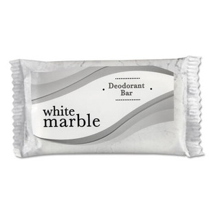 Individually Wrapped Deodorant Bar Soap, White, # 3/4 Bar, 1000/carton