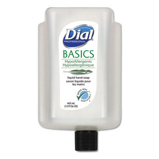 Basics Liquid Hand Soap, Fresh Floral, 15 Oz Cartridge, 6/carton