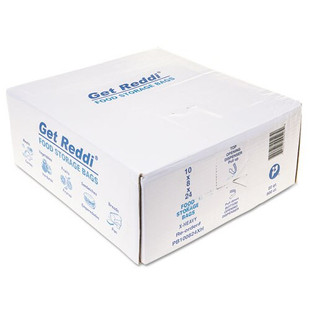 Food Bags, 22 Qt, 1.2 Mil, 10" X 24", Clear, 500/carton