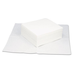 Taskbrand Grease & Oil Wipers, Quarterfold, 12 X 13 1/4, White, 50/pack
