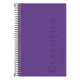 Color Notebooks, 1 Subject, Narrow Rule, Orchid Cover, 8.5 X 5.5, 100 Sheets