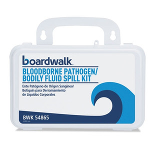 Bloodborne Pathogen Kit, 30 Pieces, 3" X 8" X 5", White