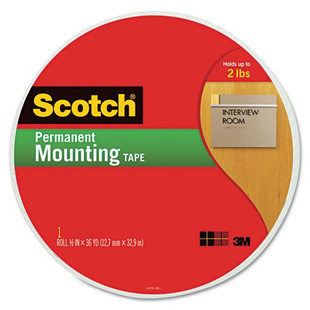 Foam Mounting Tape, 3/4" Wide X 1368" Long