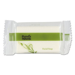 Body & Facial Soap, # 3/4, Fresh Scent, White 1000/carton