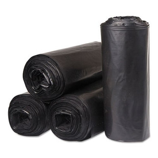 Institutional Low-density Can Liners, 45 Gal, 0.58 Mil, 40" X 46", Black, 10/carton