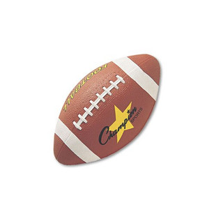 Rubber Sports Ball, For Football, Junior Size, Brown