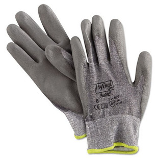Hyflex 627 Light-duty Gloves, Size 8, Dyneema/lycra/polyurethane, Gy, 12 Pairs