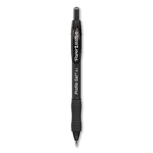 Profile Retractable Gel Pen, Fine 0.5 Mm, Black Ink, Translucent Black Barrel, 36/pack