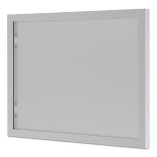 Bl Series Hutch Doors, Glass, 13.25w X 17.38h, Silver/frosted