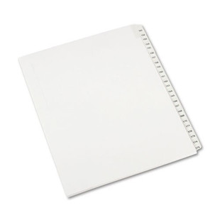 Preprinted Legal Exhibit Side Tab Index Dividers, Allstate Style, 25-tab, 151 To 175, 11 X 8.5, White, 1 Set Preprinted Legal Exhibit Side Tab Index Dividers, Allstate Style, 25-tab, 151 To 175, 11 X 8.5, White, 1 Set