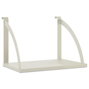 Versé Panel System Hanging Shelf, 24w X 12.75d, Gray