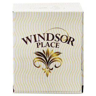 Windsor Place Cube Facial Tissue, 2-ply, White, 85 Sheets/box, 30 Boxes/carton