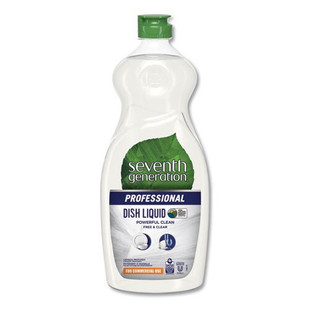 Dishwashing Liquid, Free And Clear, 25 Oz Bottle, 12/carton