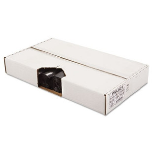 Linear Low Density Can Liners, 45 Gal, 1.6 Mil, 40" X 46", Black, 100/carton