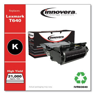 Remanufactured Black High-yield Toner Cartridge, Replacement For Lexmark T640 (64015ha/64015sa/64035ha), 21,000 Page-yield
