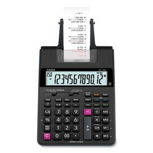 Hr170r Printing Calculator, 12-digit, Lcd