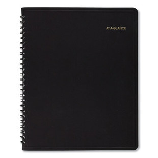 Weekly/monthly Appointment Book, 8.75 X 7, Black, 2021