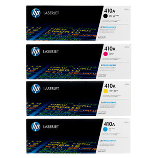 HP 410A SET | CF410A CF411A CF412A CF413A | Original HP Toner Cartridge - Black, Cyan, Yellow, Magenta