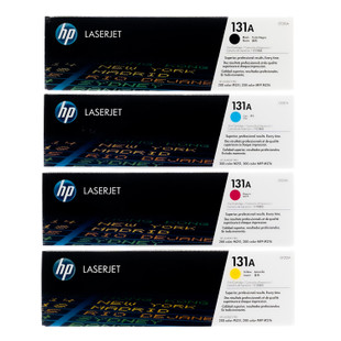 HP 131A SET | CF210A CF211A CF212A CF213A | Original HP Toner Cartridge - Black, Cyan, Yellow, Magenta