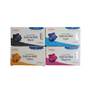 Phaser 8400 | 108R00604 108R00605 108R00606 108R00607 | Original Xerox Ink Cartridge Set – Black, Color