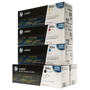 HP CC530AD CF340A SET | Original HP Toner Cartridge - Black, Cyan, Yellow, Magenta