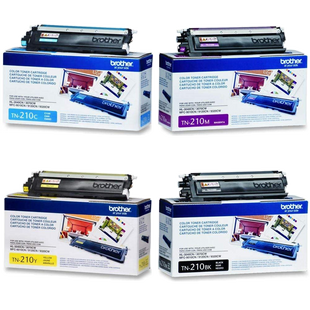 TN-210 Set | Original Brother Toner Cartridges – Black, Colors