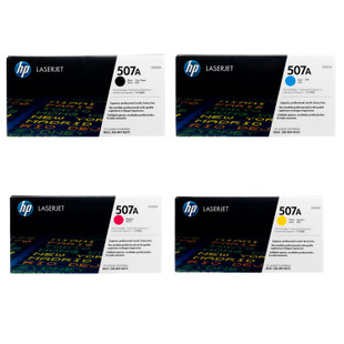 HP 507A SET | CE400A CE401A CE402A CE403A | Original HP Toner Cartridge - Black, Cyan, Yellow, Magenta