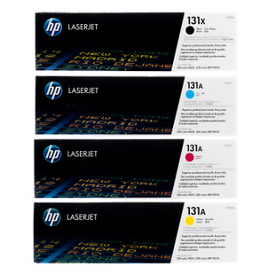 HP 131A SET | CF210X CF211A CF212A CF213A | Original HP Toner Cartridge - Black, Cyan, Yellow, Magenta