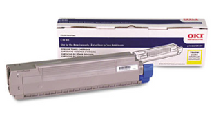 Original OKI OKIDATA C830 Yellow Toner Cartridge 44059109