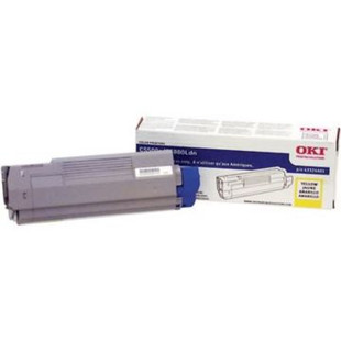 Original OKI 43324401 High Capacity Laser Toner Cartridge  Yellow