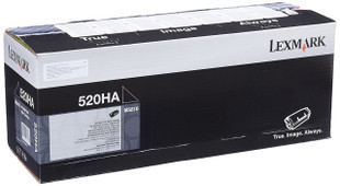 Original Lexmark 52D0HA0 520ha Black High Yield Toner Cartridge