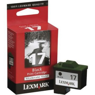 Original Lexmark #17 10N0217 Standard-Yield Inkjet Cartridge  Black