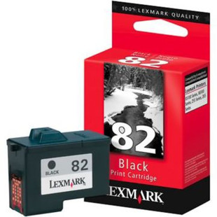 Original Lexmark #82 18L0032 Standard-Yield Inkjet Cartridge  Black
