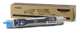Original Xerox 106R01144 Cyan High-Capacity Laser Toner Cartridge for Phaser 6350