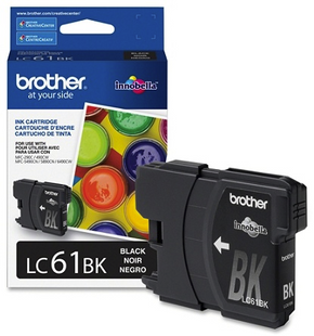 Original Brother LC-61 Black Ink Cartridge