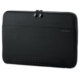 15.6" Aramon Laptop Sleeve, Neoprene, 15-3/4 X 1 X 10-1/2, Black