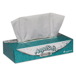 Premium Facial Tissue, 2-ply, White, Flat Box, 100 Sheets/box, 100/box