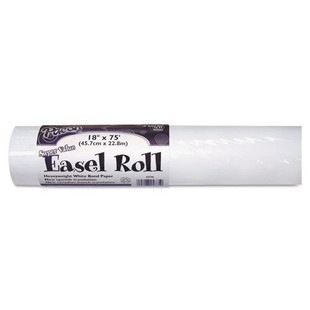 Easel Rolls, 35lb, 18" X 75ft, White