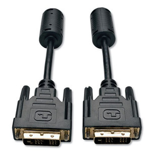 Dvi Single Link Cable, Digital Tmds Monitor Cable, Dvi-d (m/m), 10 Ft., Black