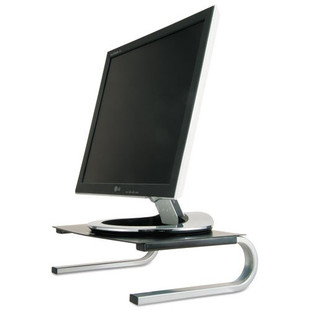 Redmond Monitor Stand, 14 5/8 X 11 X 4 1/4, Black/gray/silver