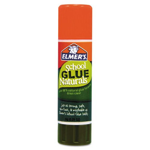 School Glue Naturals Glue Stick, 0.21 Oz, Dries Clear, 30/pack