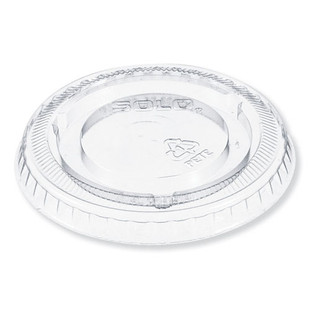 Plastic Cold Cup Lid For 5 Oz Cup, No Hole, Clear, 2500/carton