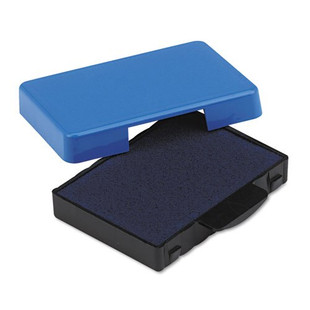 Trodat T5430 Stamp Replacement Ink Pad, 1 X 1 5/8, Blue