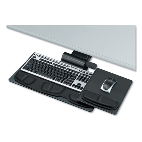 Professional Premier Series Adjustable Keyboard Tray, 19w X 10.63d, Black Professional Premier Series Adjustable Keyboard Tray, 19w X 10.63d, Black