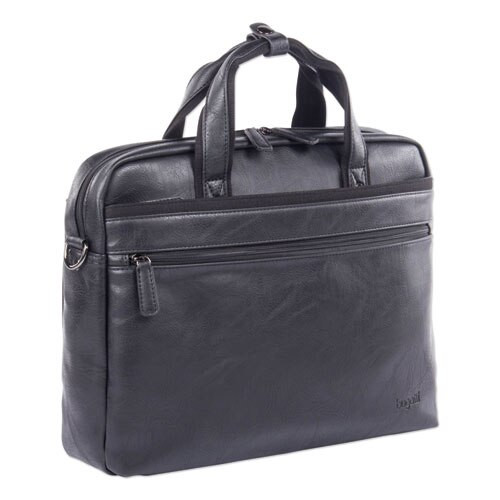 Valais Executive Briefcase, Holds Laptops 15.6", 4.75" X 4.75" X 11.5", Black Valais Executive Briefcase, Holds Laptops 15.6", 4.75" X 4.75" X 11.5", Black
