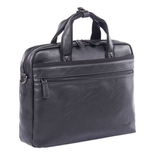 Valais Executive Briefcase, Holds Laptops 15.6", 4.75" X 4.75" X 11.5", Black Valais Executive Briefcase, Holds Laptops 15.6", 4.75" X 4.75" X 11.5", Black