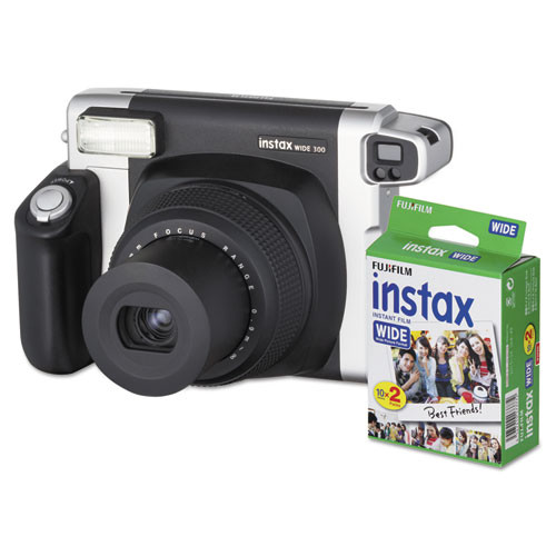 Instax Wide 300 Camera Bundle, 16 Mp, Auto Focus, Black Instax Wide 300 Camera Bundle, 16 Mp, Auto Focus, Black